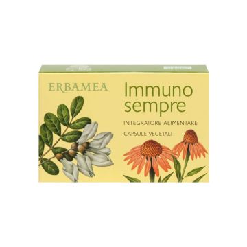 Erbamea Immunosempre 30 Capsule Vegetali