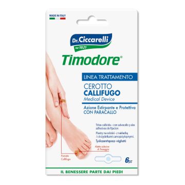 Dottor Ciccarelli Timodore Cerotti Callifughi 6 Pezzi