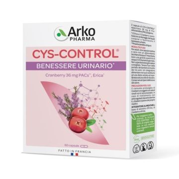 Arkofarm Cys-Control Integratore per le Vie Urinarie 60 Capsule