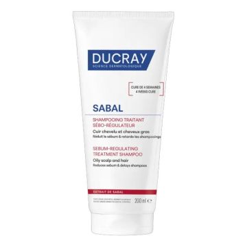 Ducray Sabal Shampoo Sebonormalizzante Capelli Grassi 200 ml