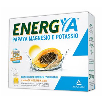 Body spring energya papaya fermentata magnesio potassio 14 bustine