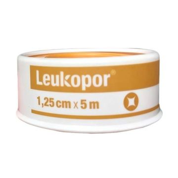 Leukopor Cerotto Rocchetto 1,25 x 500 cm 1 Pezzo