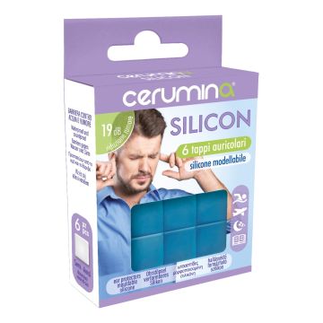Cerumina Tappi Silicone 6 Pezzi