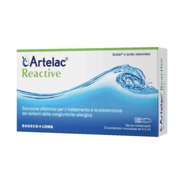 Artelac Reactive Soluzione Oftalmica 10 Monodose