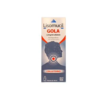 Lisomucil Gola Collutorio 2.5mg/ml Flurbiprofene 160 ml