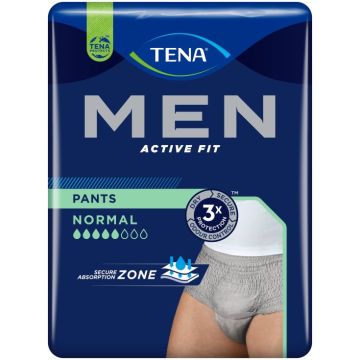 Tena Men Active Fit Slip Assorbente Uomo Taglia S/M 9 Pezzi