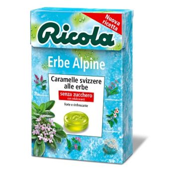 Ricola Erbe Alpine Senza Zuccheri 50g