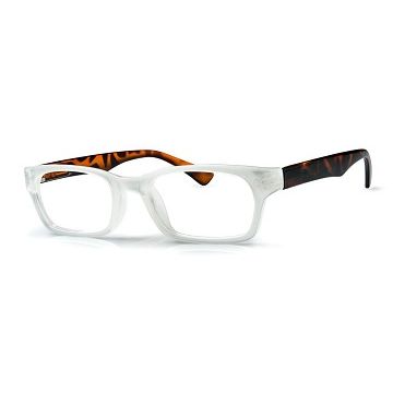 Demi occhiali bianco +2,5