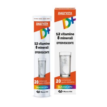 Massigen dailyvit+20 compresse effervescenti