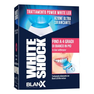 BlanX White Shock Trattamento Sbiancante 30 ml + Mascherina Led Bite