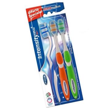 Piave Kit Spazzolino Intensity White Medio 3 Pezzi