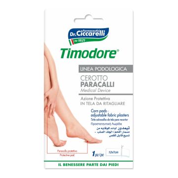 Dottor Ciccarelli Timodore Cerotto Paracalli in Tela 1 Pezzo