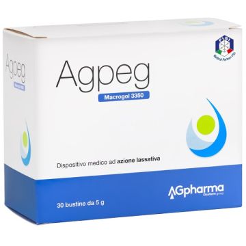 Agpeg macrogol 3350 30 Bustine 5g