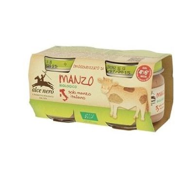 Omogeneizzato manzo bio 2x80g
