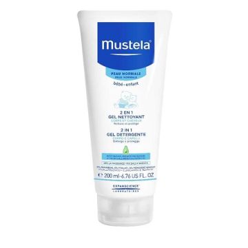 Mustela 2 in 1 gel detergente 200ml