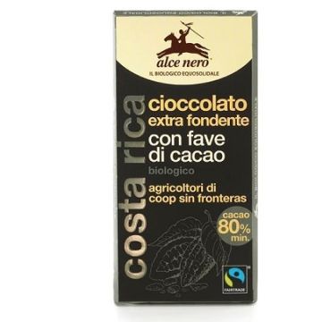 Alce Tavolette cioccolato extra fondente 100g
