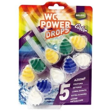 Relevi Wc Power 2 Tavolette 5in1 Arcobaleno - Igiene del Water