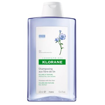 Klorane  Shampoo fibre lino 400ml