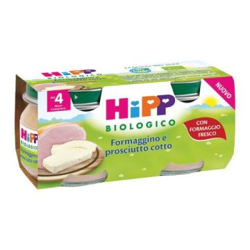 HiPP Bio Formaggino e Prosciutto 2x80 g 4m+