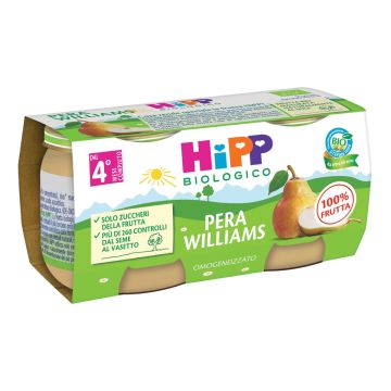HiPP Bio Omogeneizzato Pera Williams 2x80 g 4m+