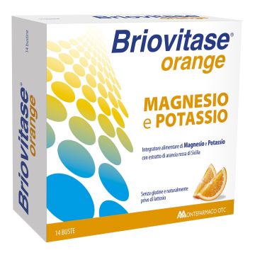Briovitase Orange Magnesio e Potassio 14 Bustine