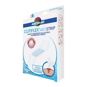 Master-Aid Cutiflex Strip Acqua Stop Grande 10 Pezzi