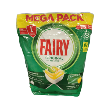 Fairy Original Detersivo Lavastoviglie 82 Capsule