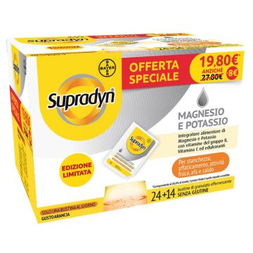 Supradyn MGK Limited Edition Integratore di Vitamine 14+24 Bustine