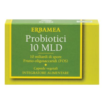Erbamea Probiotici 10 Miliardi 24 Capsule Vegetali