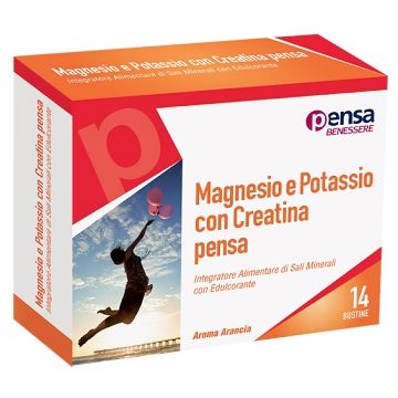 Magnesio E Potassio Con Creatina Arancia 14 Bustine