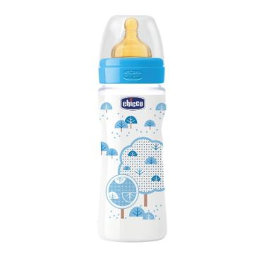 Chicco Biberon Benessere boy  Caucciù 330ml