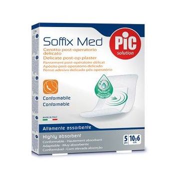 Pic Soffix Med Cerotto Post-Operatorio Delicato 10x6cm