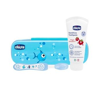 Chicco set dentale azzurro 12m+