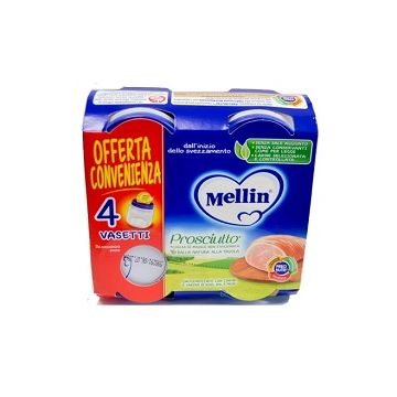 Mellin omogeneizzato prosciutto 4x80g