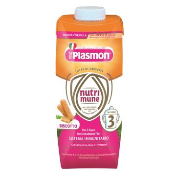 Plasmon Nutri-Mune 3 Biscotto Liquido 12x500 ml