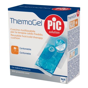 Thermogel Ginocchio Fascia per Dolori e Infiammazioni Ginocchio 17x30 cm