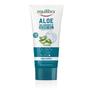 Equilibra Aloe Dermo-Gel Ialuronico Gel Lenitivo e Idratante Corpo 150 ml
