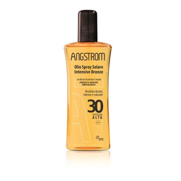Angstrom Olio Spray Solare Intensive Bronze SPF30 protezione alta 150 ml