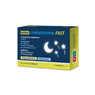 Nova melatonina fast 1mg 45 compresse