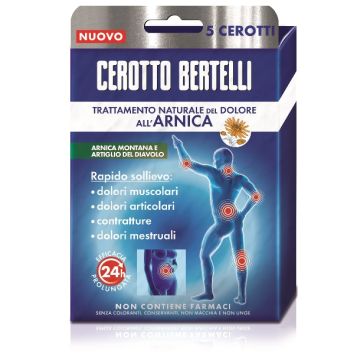 Bertelli Cerotto Arnica 5pezzi