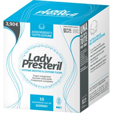 Presteril-lady Cot Gg Promo 10pezzi
