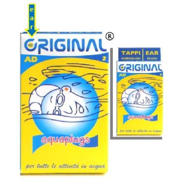 Ear Original Aquaplugs 2pezzi