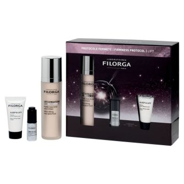 Filorga Cofanetto Protocollo Rassodante Lift-Structure Radiance 50ml + NCEF-Revitalize Serum 5ml + Sleep & Lift 15 ml