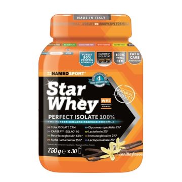 Star whey isolate vanilla 750g