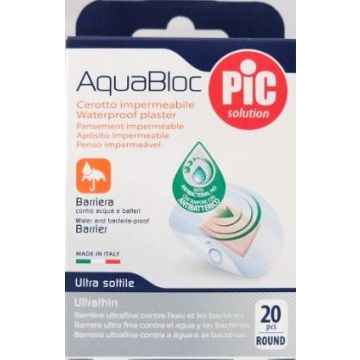 Cerotto Pic Aquabloc Diametro 22 5 Mm 20 Pezzi