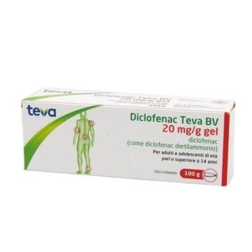 Diclofenac Te 20 mg/g Gel Antinfiammatorio 100 g