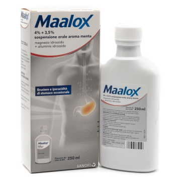 Maalox Sospensione Orale Antiacido Aroma Menta 250 ml