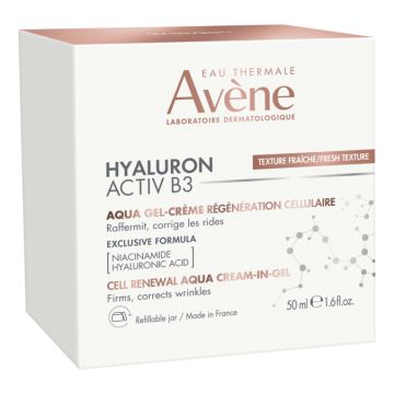 Avène Hyaluron Activ B3 Aqua Gel-Crema di Rigenerazione Cellulare 50 ml