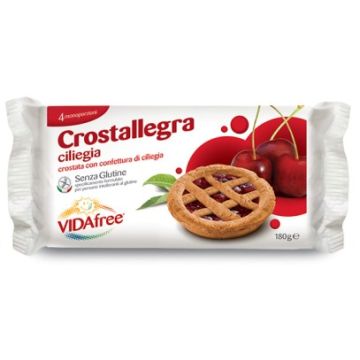 Vidafree Crostallegra Gusto Ciliegia Senza Glutine 180g
