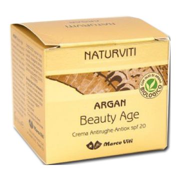 Argan crema viso beauty age